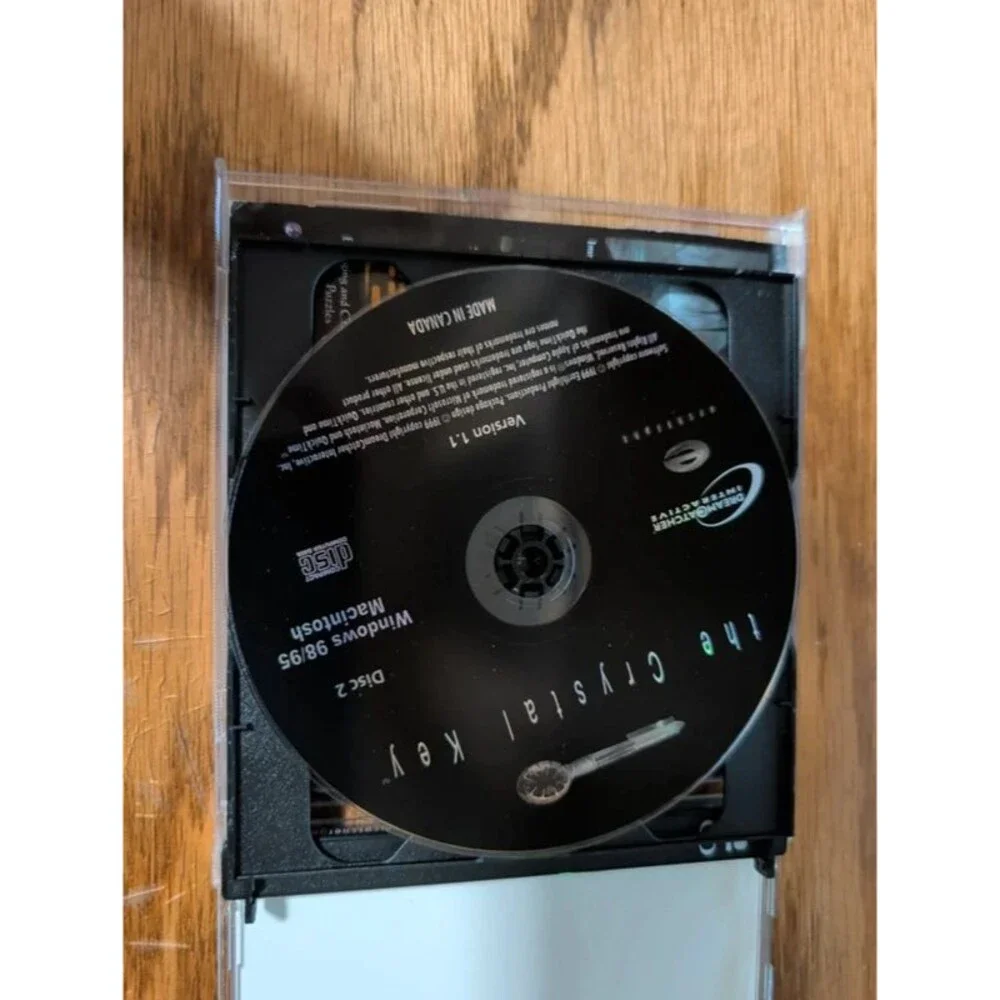 The crystal key PC game windows 98/95
